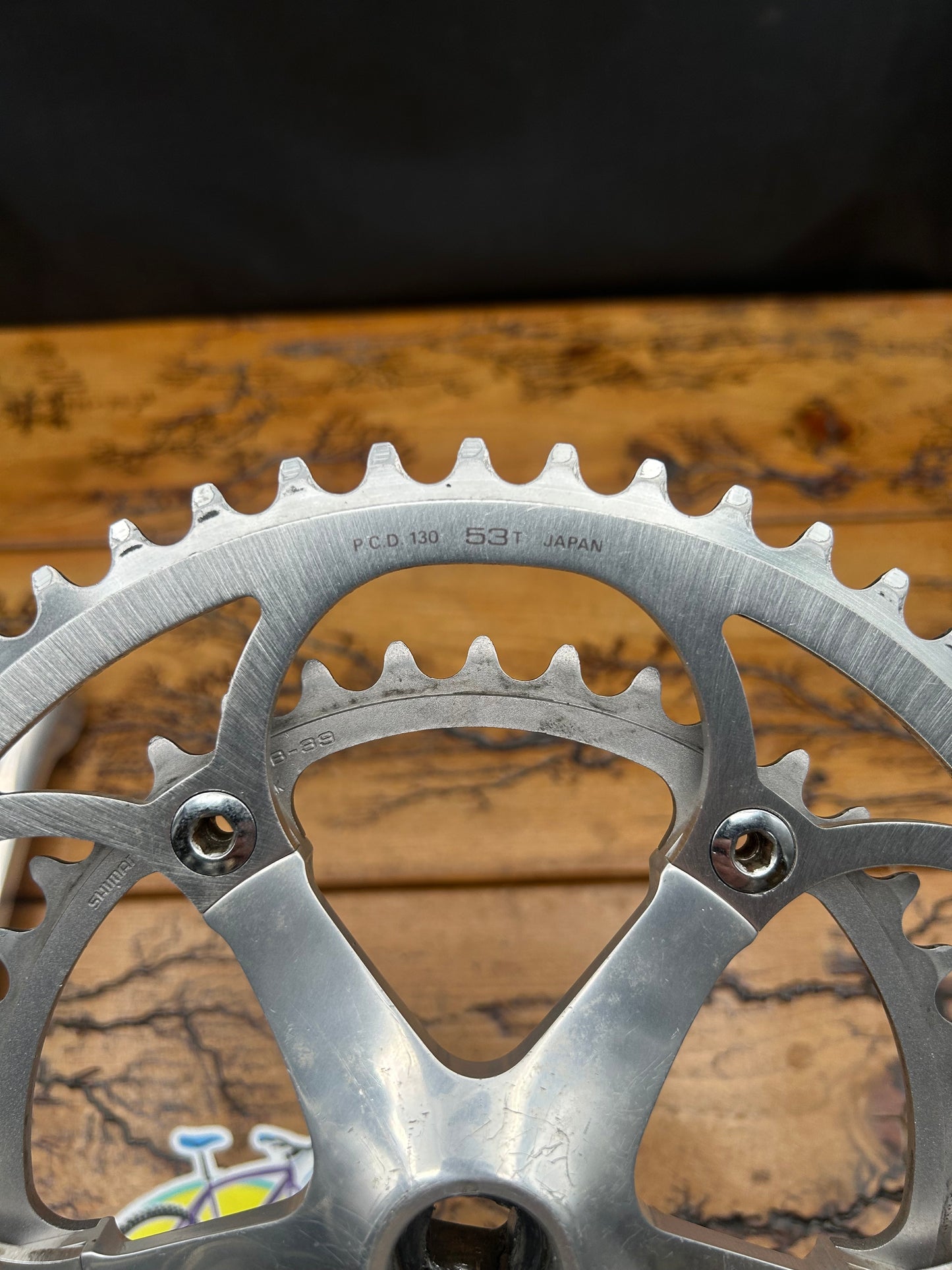 Suntour Superbe Pro 53/39 172.5mm Crankset