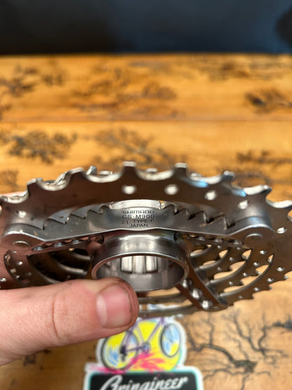 Shimano XTR CS-M900 12-32 8 Speed Cassette VG