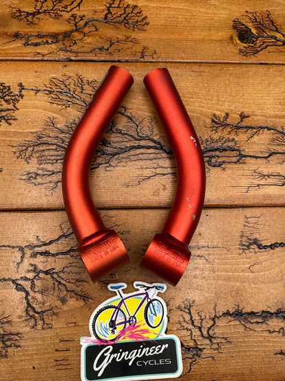 Craig Metalcraft Red / Orange Aluminum Bar Ends
