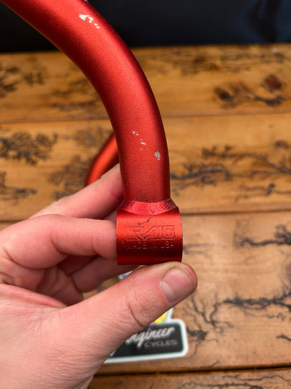 Craig Metalcraft Red / Orange Aluminum Bar Ends
