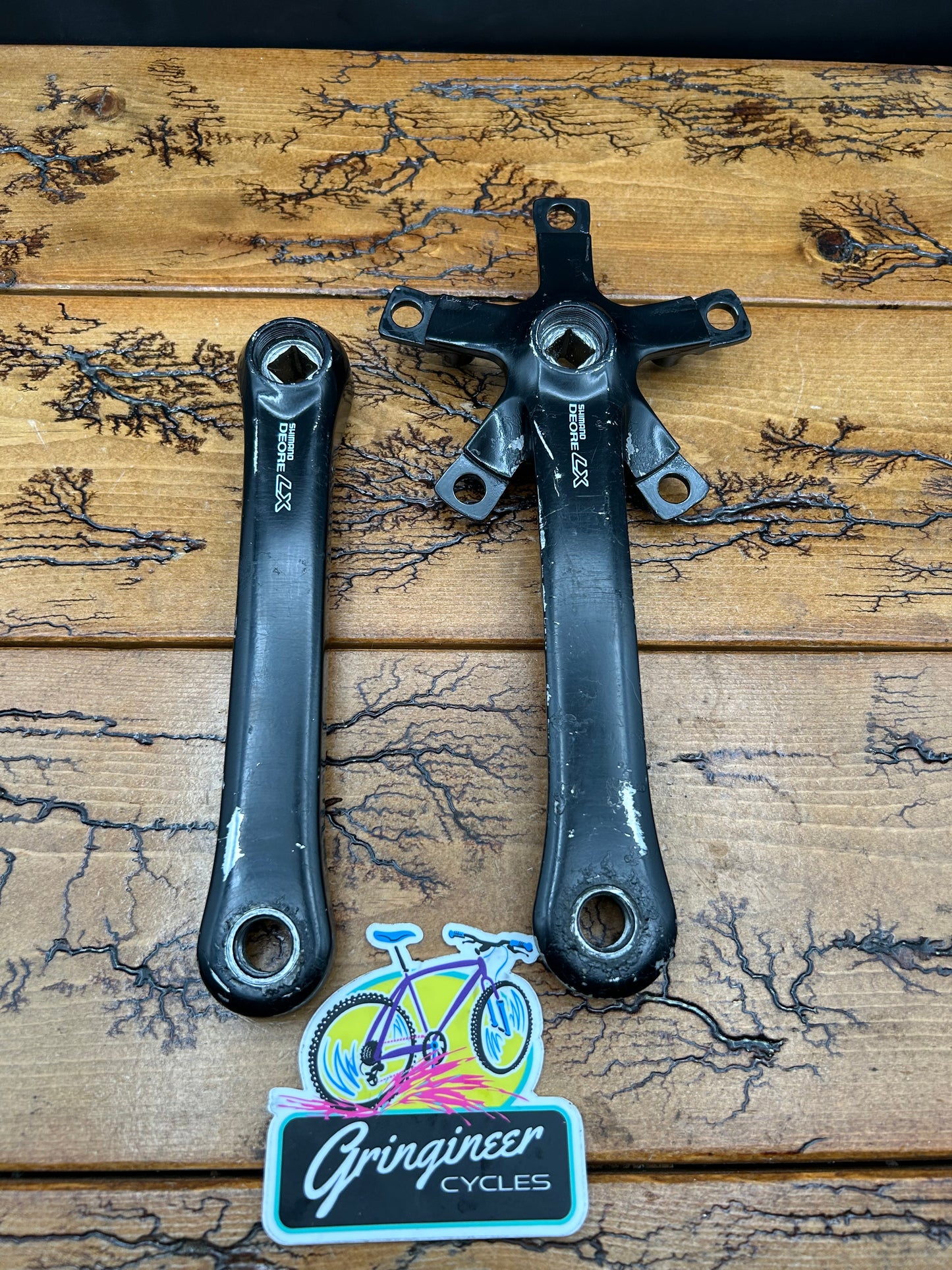 Shimano Deore LX FC-M560 175mm Square Taper Crankarms