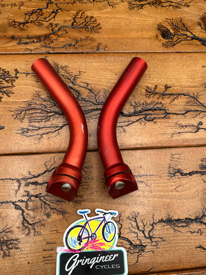 Craig Metalcraft Red / Orange Aluminum Bar Ends