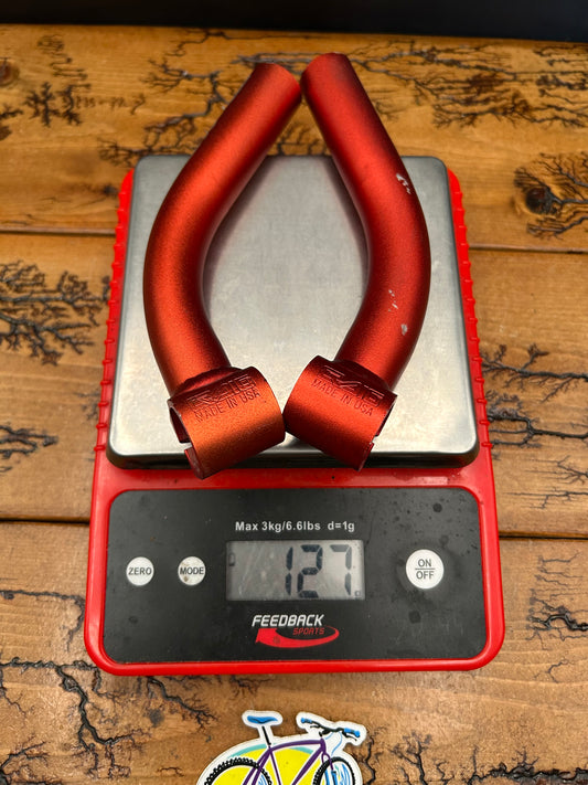 Craig Metalcraft Red / Orange Aluminum Bar Ends