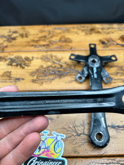 Shimano Deore LX FC-M560 175mm Square Taper Crankarms