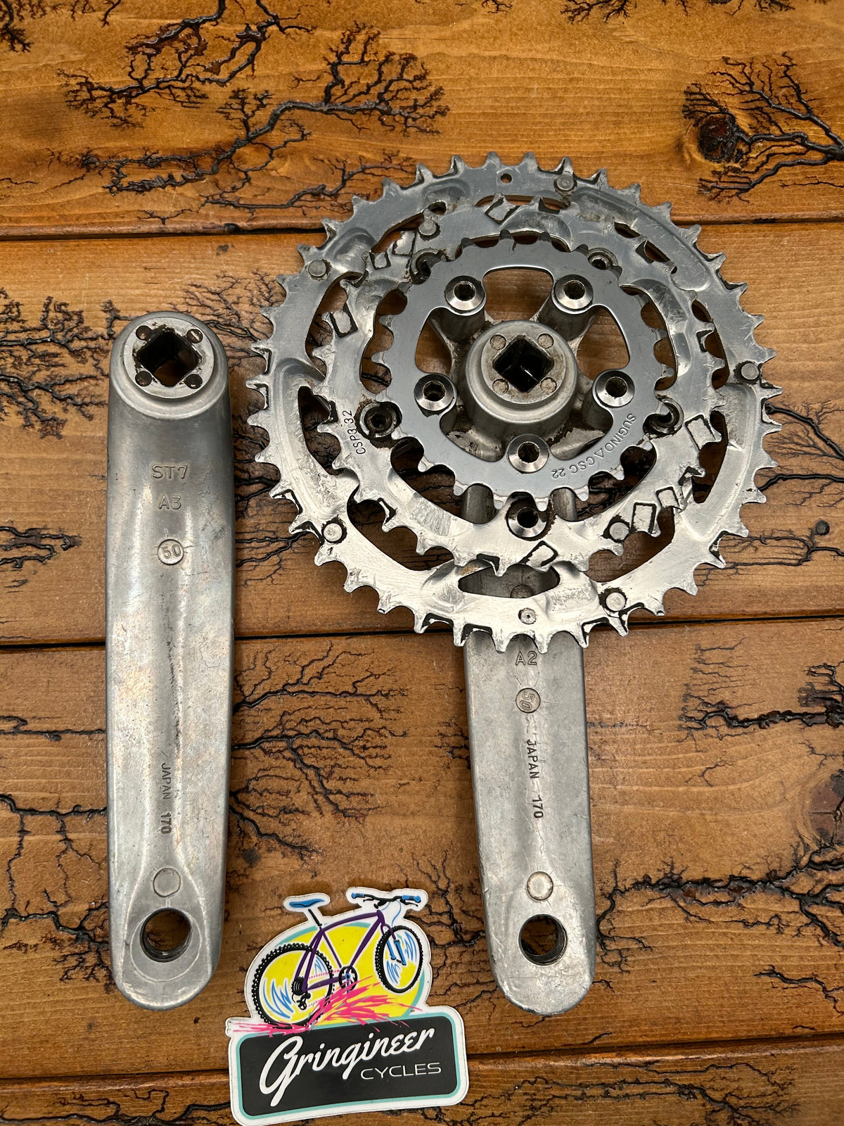 Specialized 42/32/22 170mm Square Taper Crankset