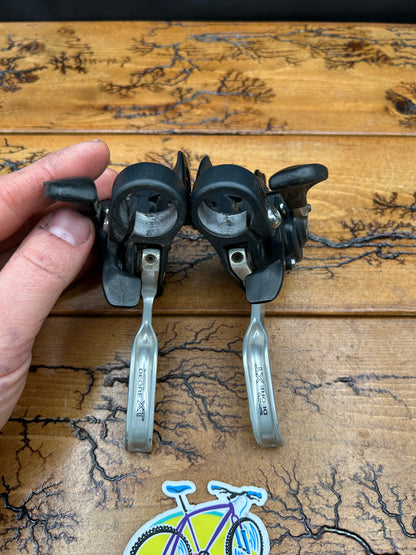 Shimano Deore XT ST-M739 3x8 Speed Shifters and Brake Levers