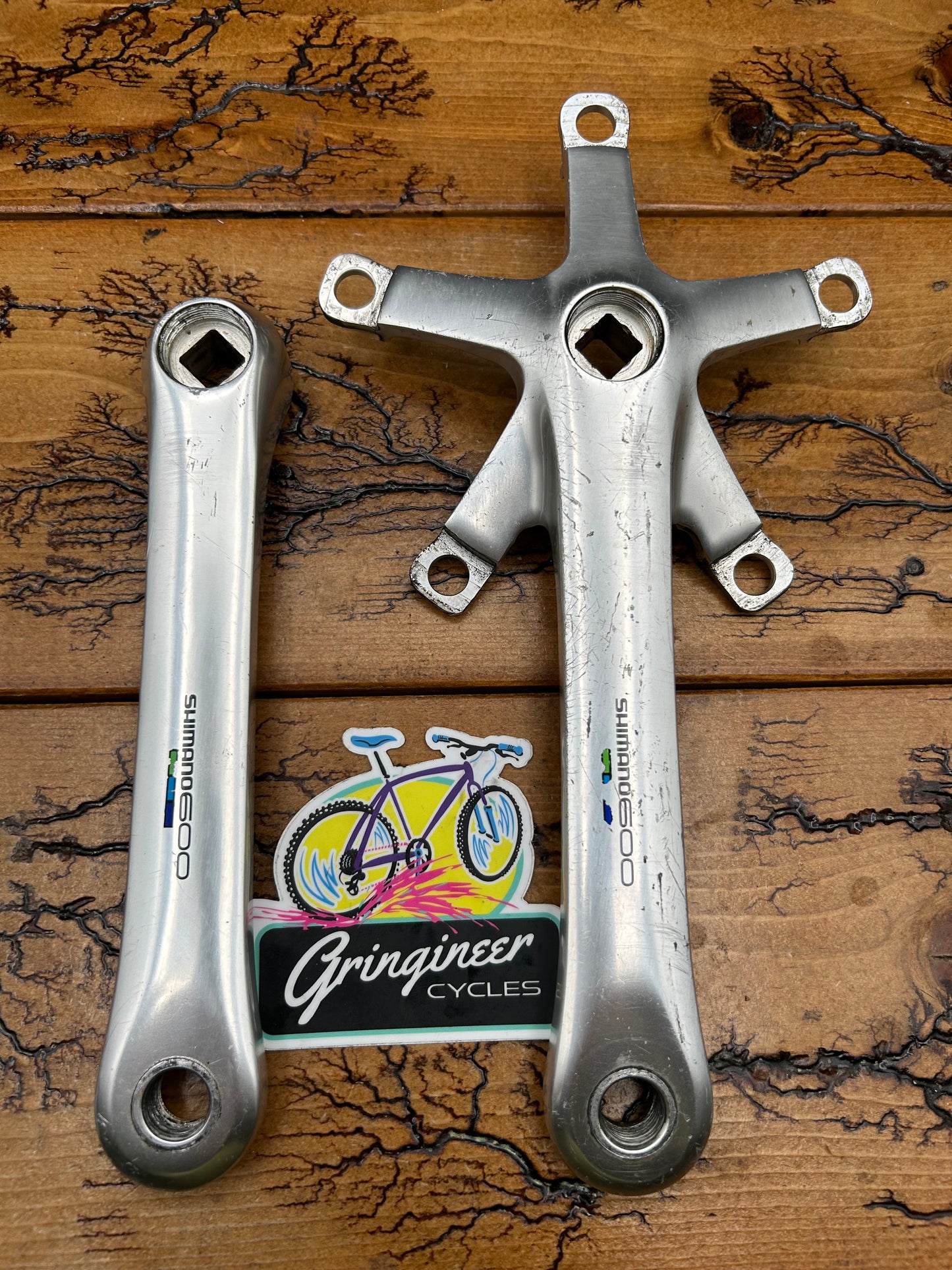 Shimano 600 FC-6400 170mm 130 BCD Crankarms