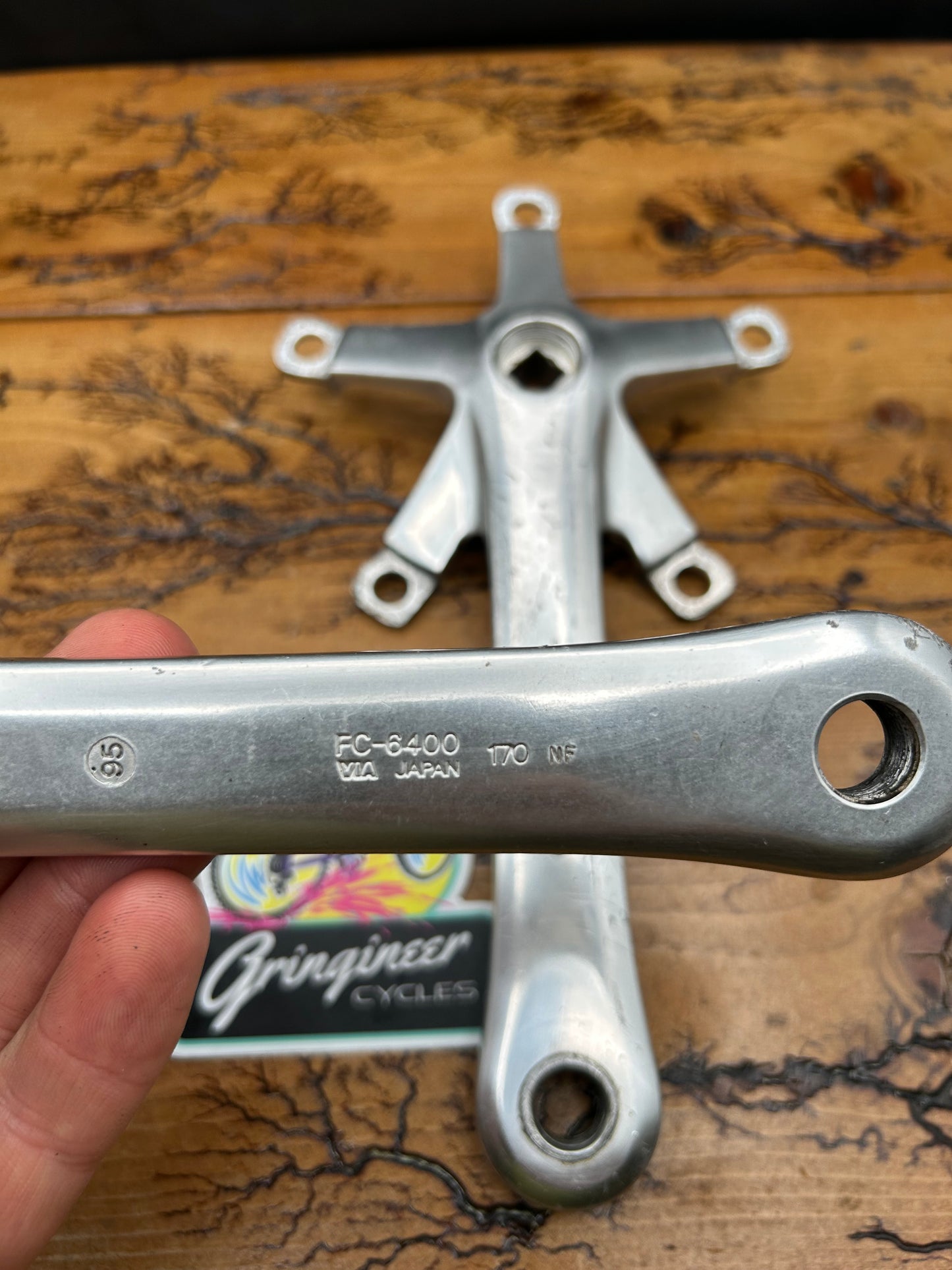 Shimano 600 FC-6400 170mm 130 BCD Crankarms