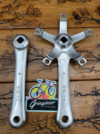 Shimano 600 FC-6400 170mm 130 BCD Crankarms