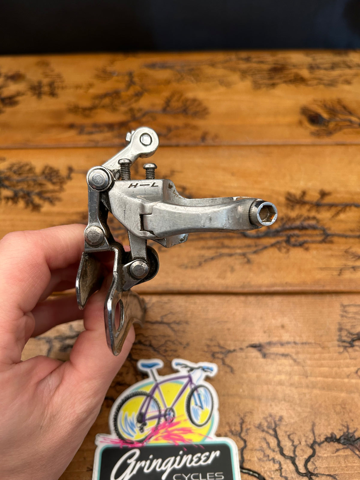 Shimano Deore XT Deerhead FD-M700 Bottom Pull Front Derailleur