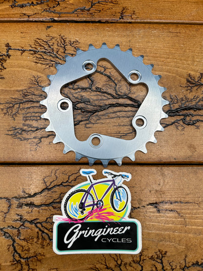 Blackspire 28 Tooth 74 BCD 5 Bolt Chainring NOS