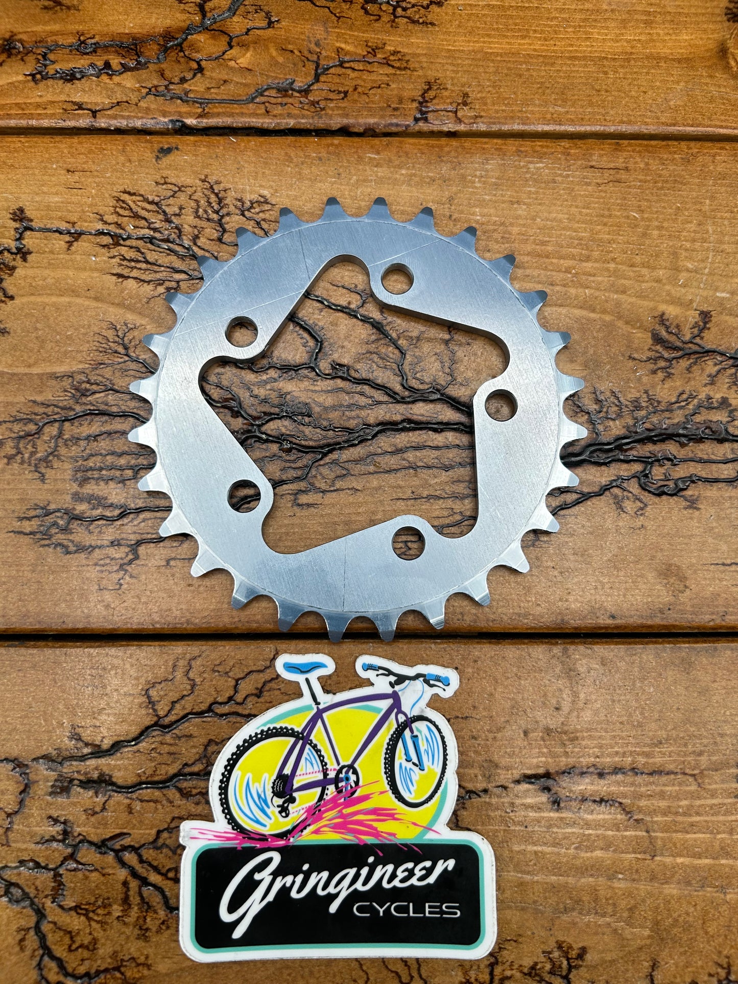 Blackspire 28 Tooth 74 BCD 5 Bolt Chainring NOS