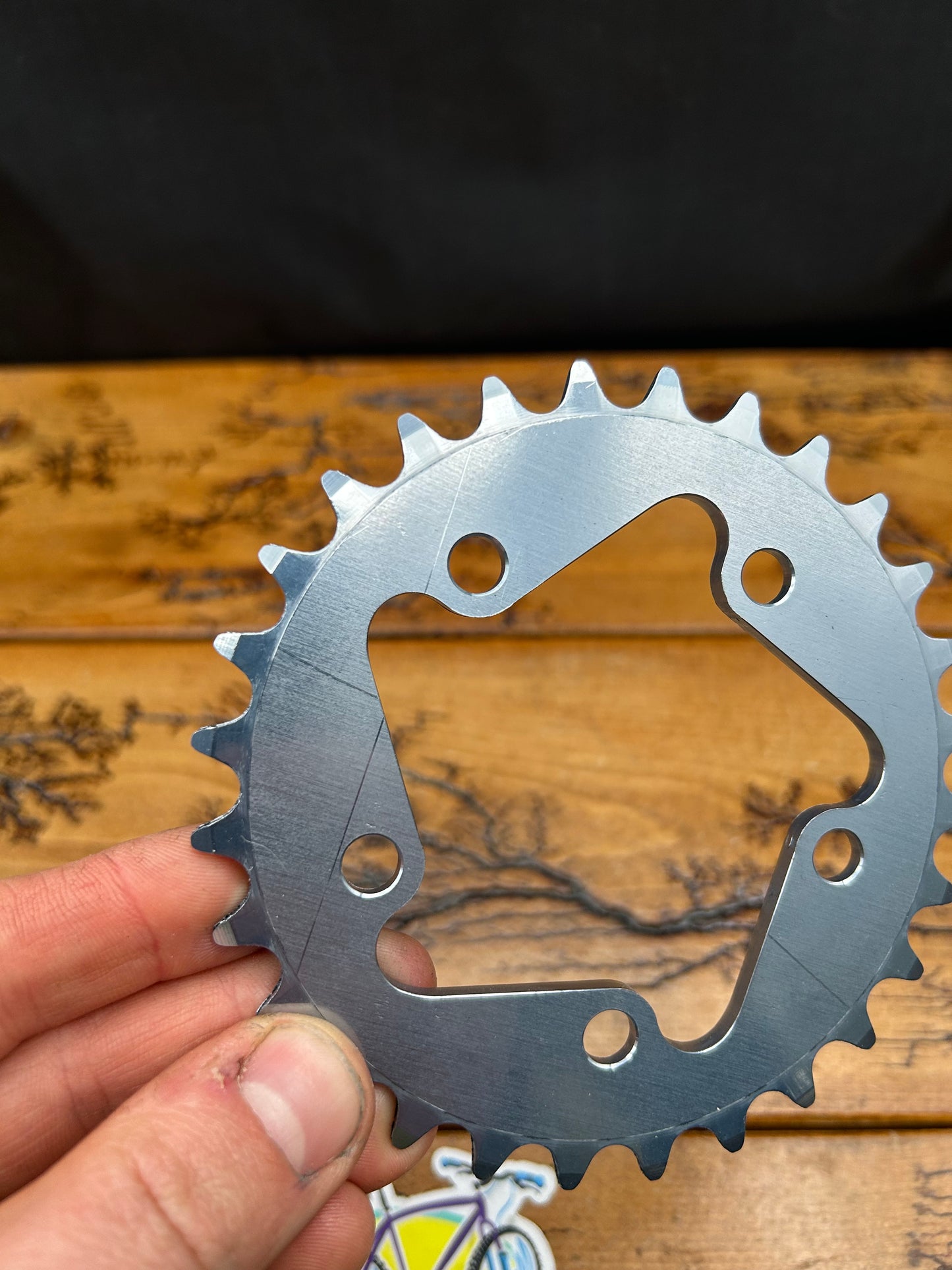 Blackspire 28 Tooth 74 BCD 5 Bolt Chainring NOS