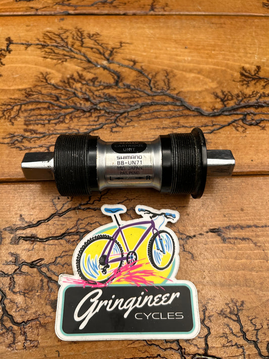 Shimano UN-71 73x116 Square Taper Bottom Bracket