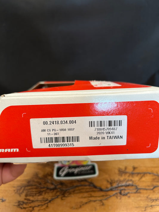 SRAM PG-1050 11-36 10 Speed Cassette New
