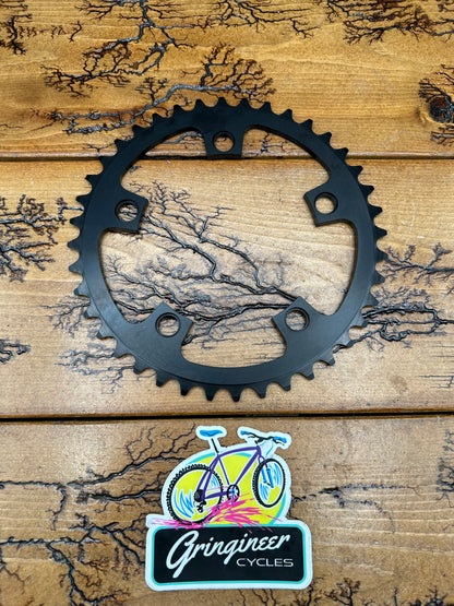 Blackspire 40 Tooth 110 BCD 5 Bolt Black Chainring NOS