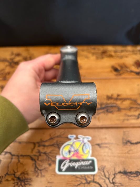 Kona Velocity 130mm Gray 1 1/8 Inch Quill Stem