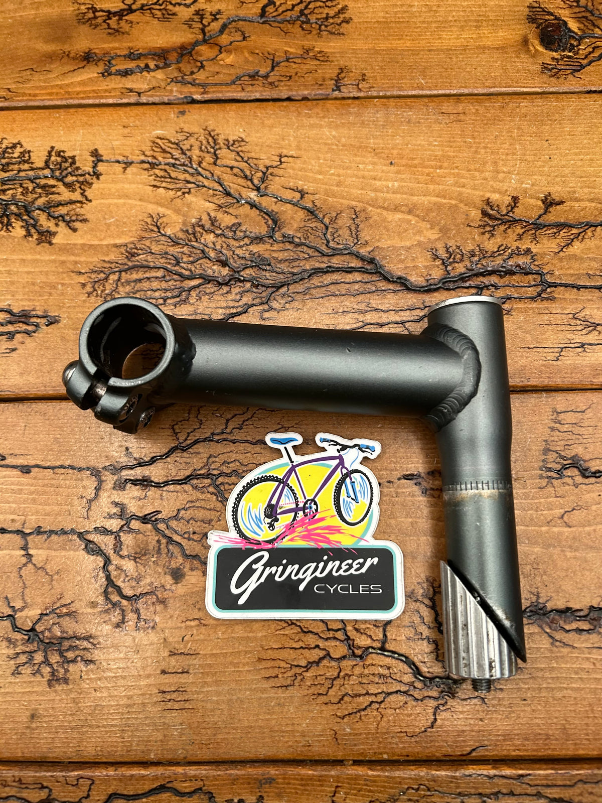 Kona Velocity 130mm Gray 1 1/8 Inch Quill Stem