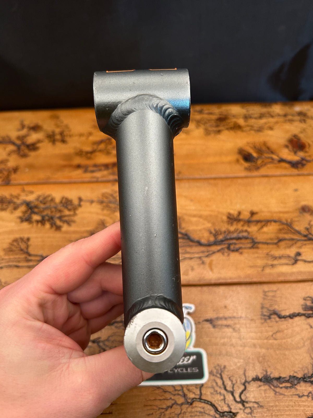 Kona Velocity 130mm Gray 1 1/8 Inch Quill Stem