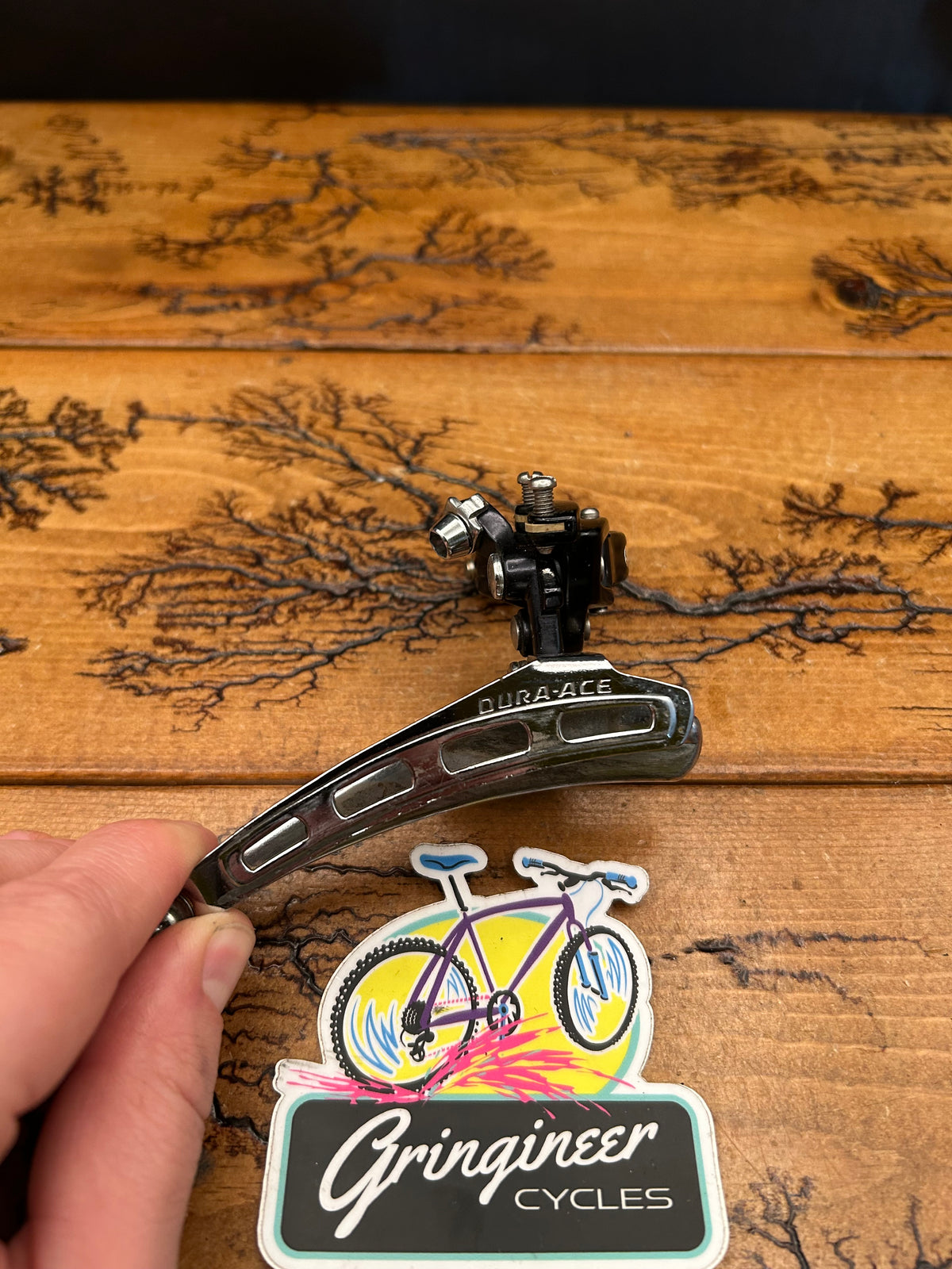 Shimano Dura Ace EA-100 Black Front Derailleur
