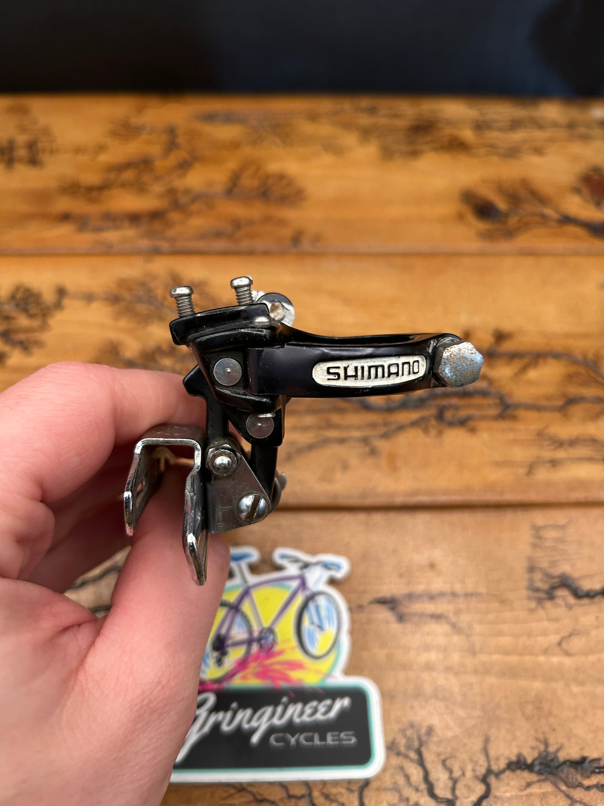 Shimano Dura Ace EA-100 Black Front Derailleur