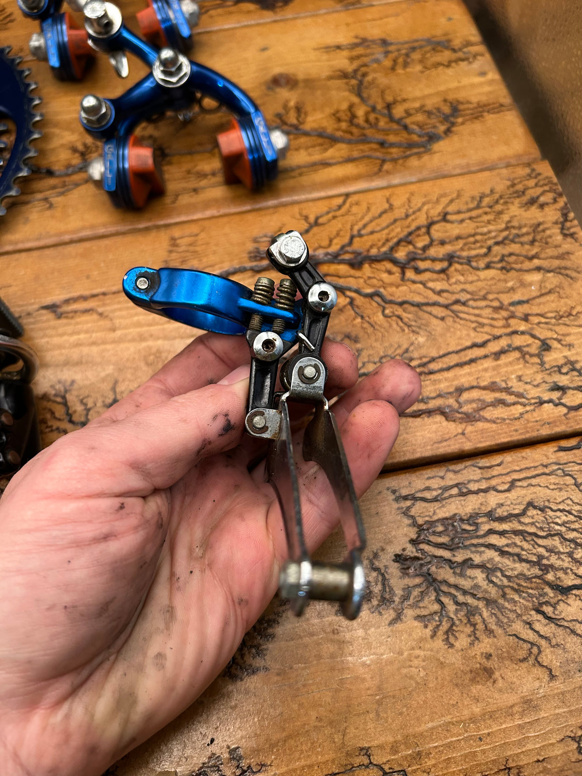 Galli Aerodynamic KL / Criterium Blue Anodized Mini Groupset