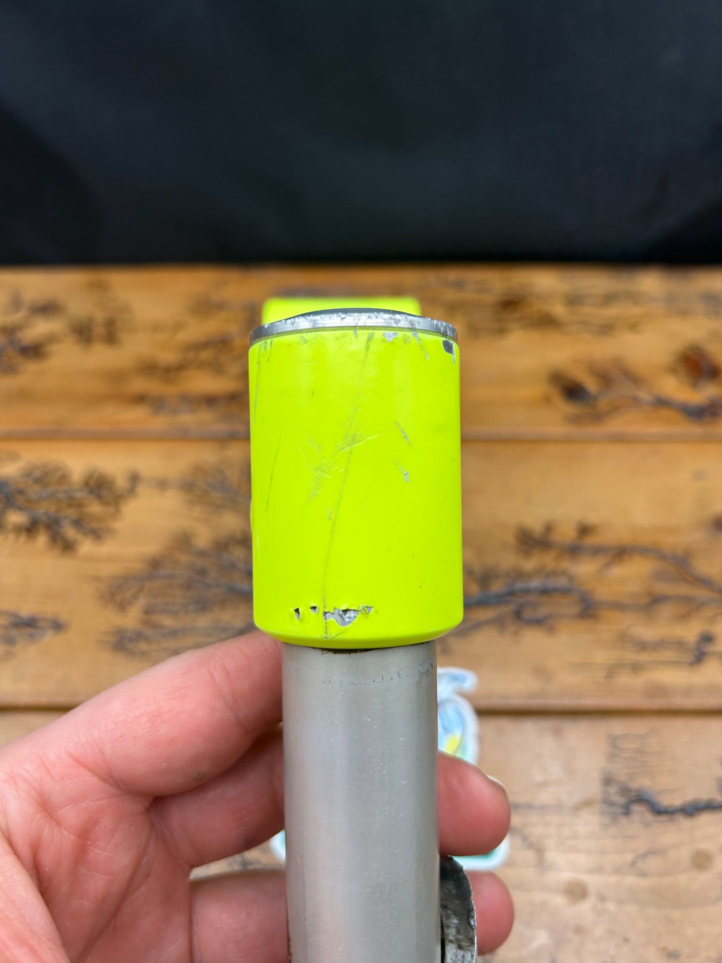 Answer ATAC Easton Taperwall 115mm 1 1/4 Inch Neon Yellow Quill Stem