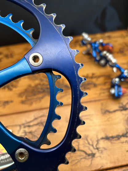 Galli Aerodynamic KL / Criterium Blue Anodized Mini Groupset