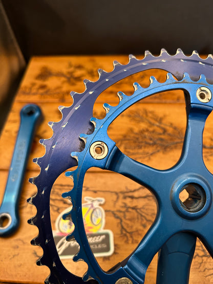 Galli Aerodynamic KL / Criterium Blue Anodized Mini Groupset