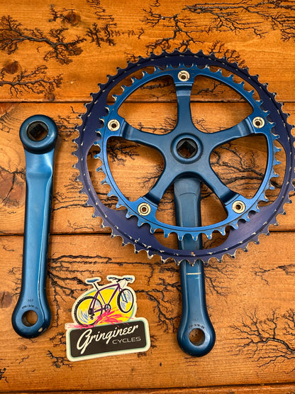 Galli Aerodynamic KL / Criterium Blue Anodized Mini Groupset