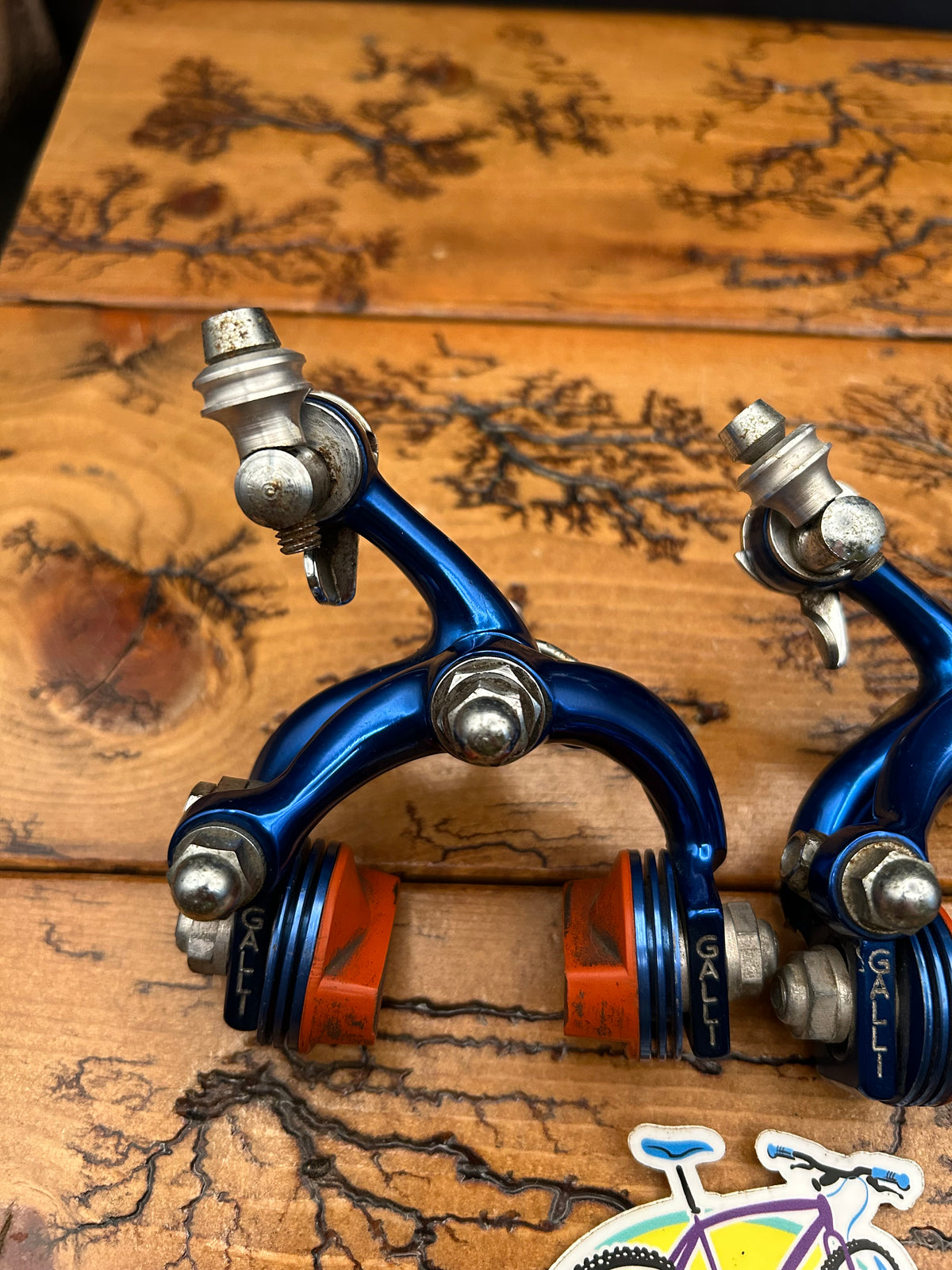 Galli Aerodynamic KL / Criterium Blue Anodized Mini Groupset