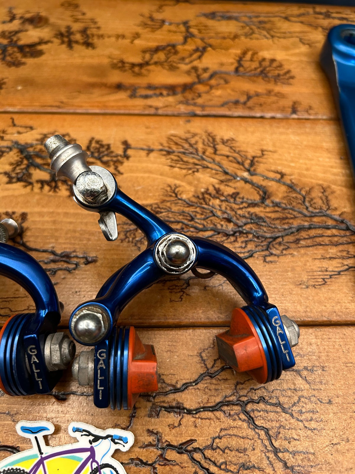 Galli Aerodynamic KL / Criterium Blue Anodized Mini Groupset