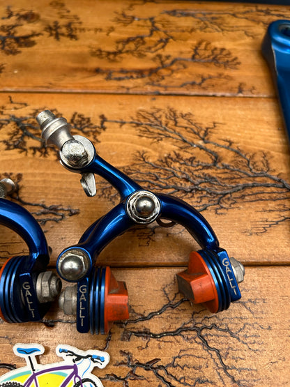 Galli Aerodynamic KL / Criterium Blue Anodized Mini Groupset