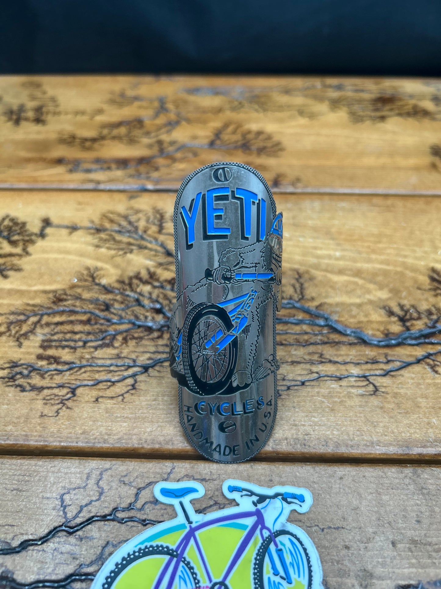 Yeti Yetiman 1 of 1 Metal Head Badge