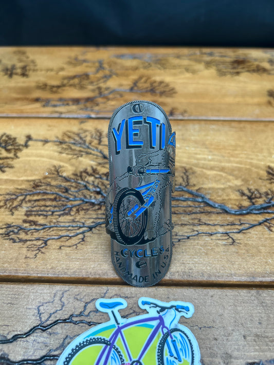 Yeti Yetiman 1 of 1 Metal Head Badge