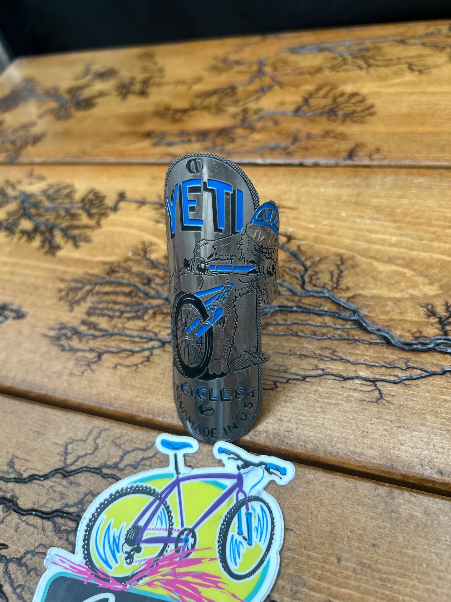 Yeti Yetiman 1 of 1 Metal Head Badge
