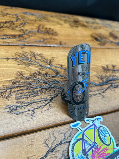 Yeti Yetiman 1 of 1 Metal Head Badge