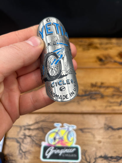 Yeti Yetiman 1 of 1 Metal Head Badge