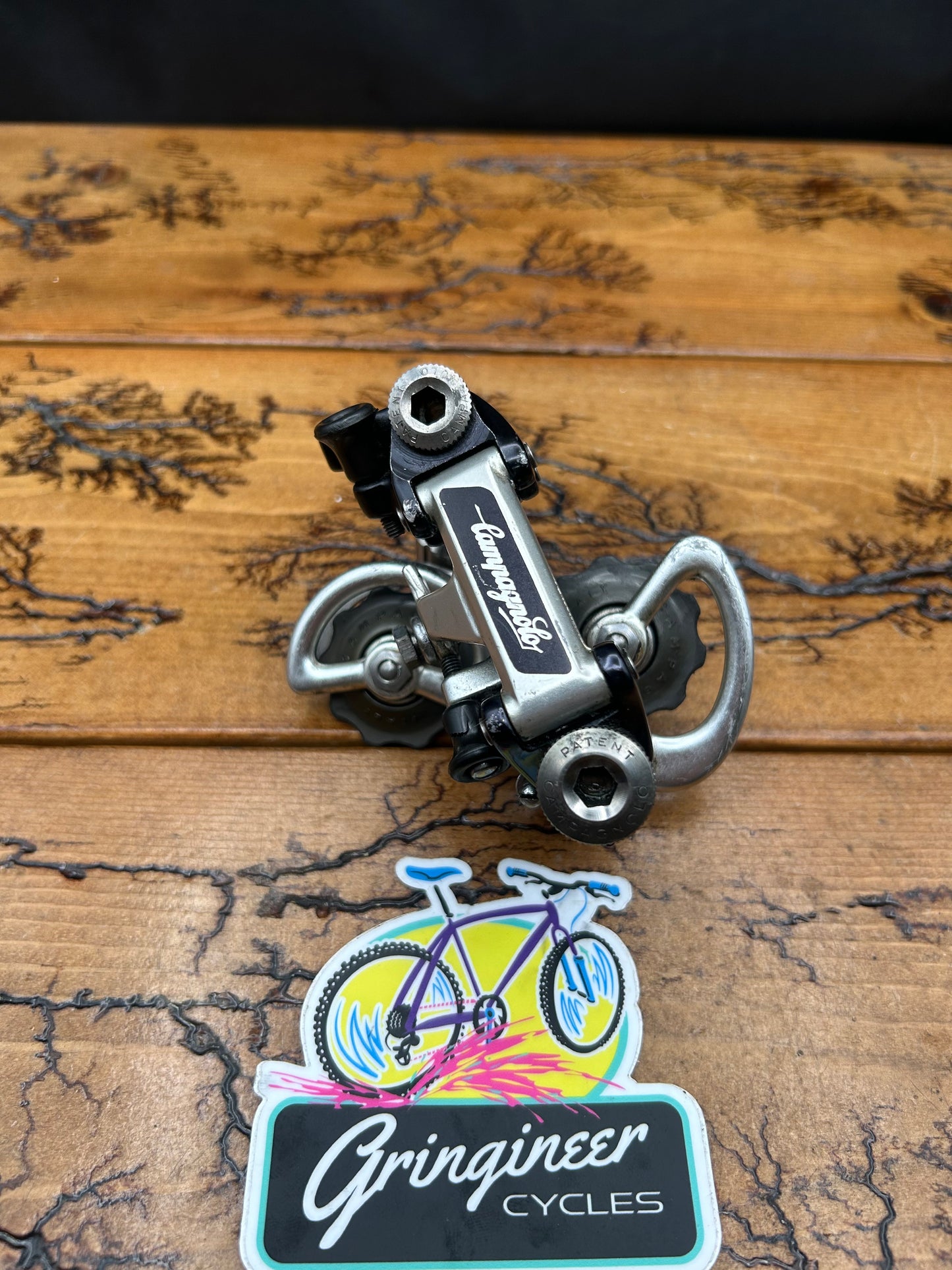 Campagnolo Super Record 4001 Pat 84 Rear Derailleur