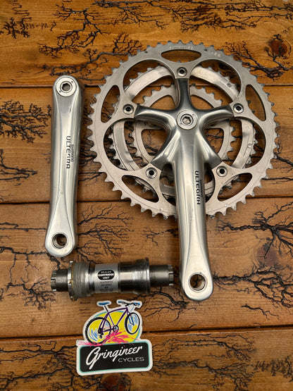 Shimano Ultegra FC-6503 52/42/30 165mm Crankset and Bottom Bracket