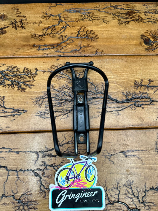 Cobra Black Water Bottle Cage