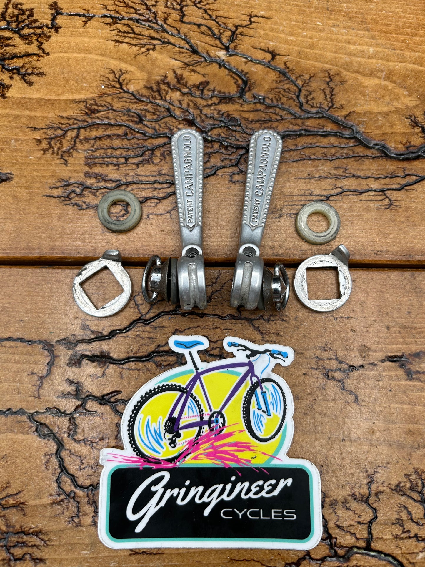 Campagnolo Record 1014 Down Tube Shifters