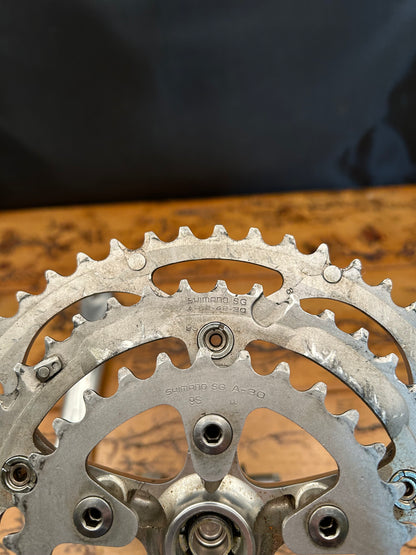 Shimano Ultegra FC-6503 52/42/30 165mm Crankset and Bottom Bracket