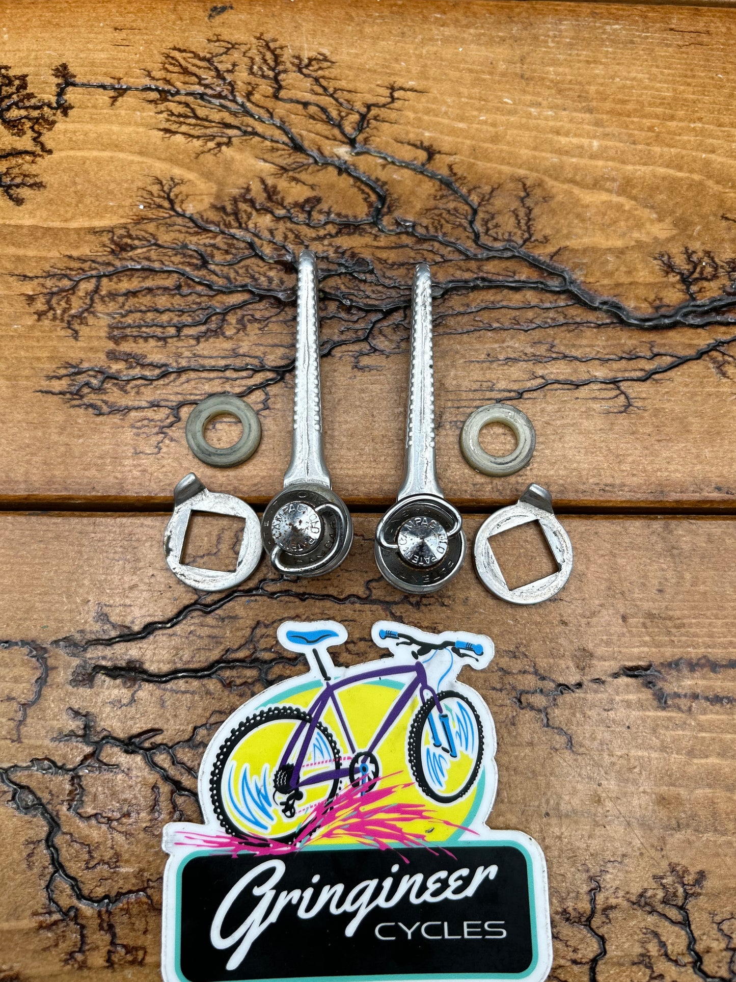 Campagnolo Record 1014 Down Tube Shifters