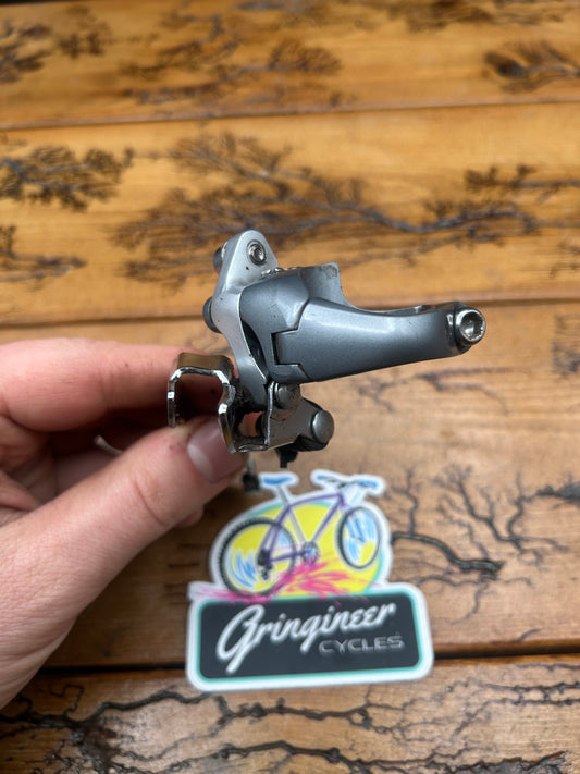 Shimano 600 Tri Color FD-6400 28.6mm Bottom Pull Front Derailleur