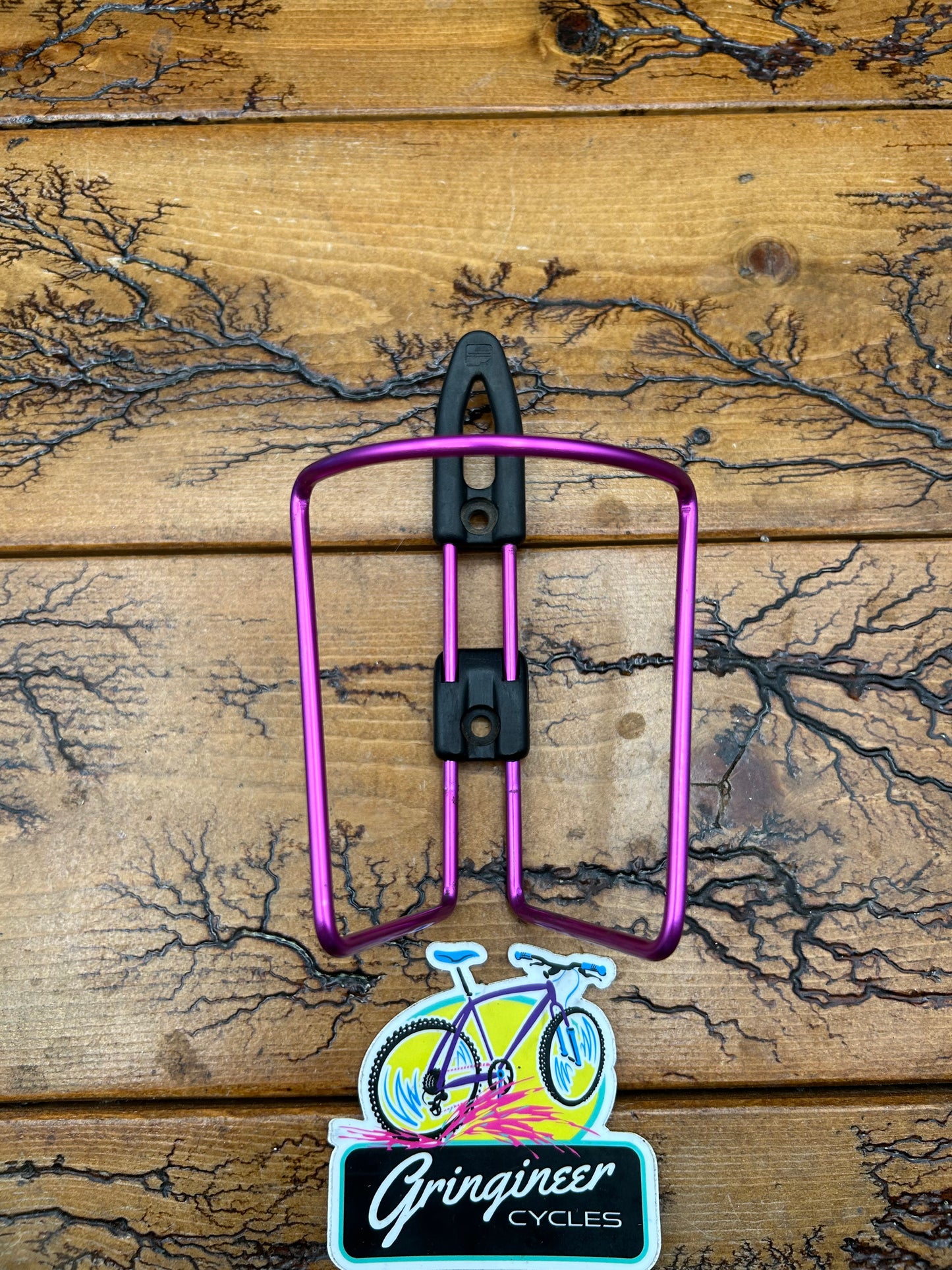 Purple Anodized Water Bottle Cage