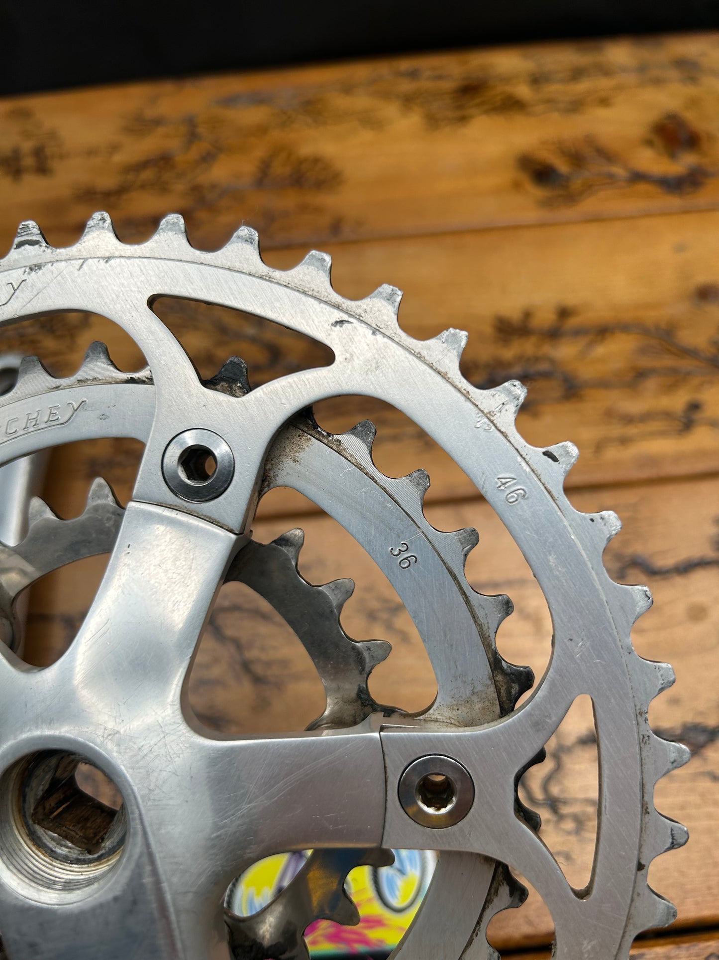Ritchey Logic 46/36/24 175mm Square Taper Crankset