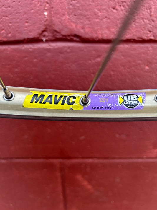 Mavic 221 Shimano Deore LX 26 Inch Wheelset