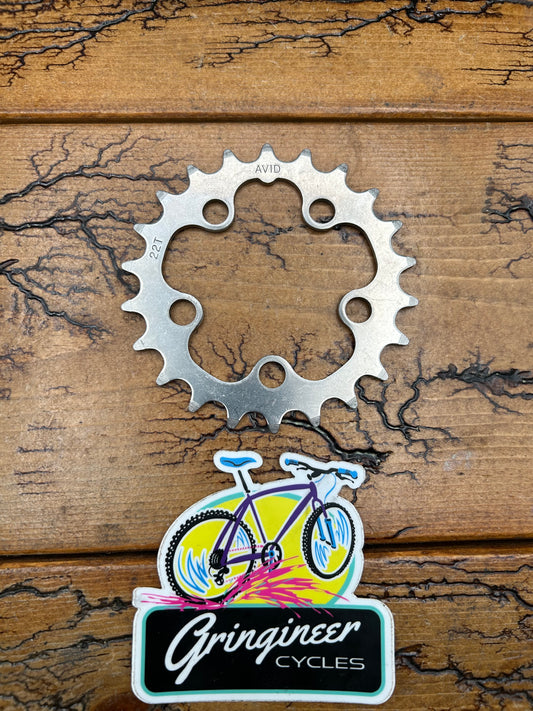 Avid 22 Tooth 58 BCD Steel Chainring