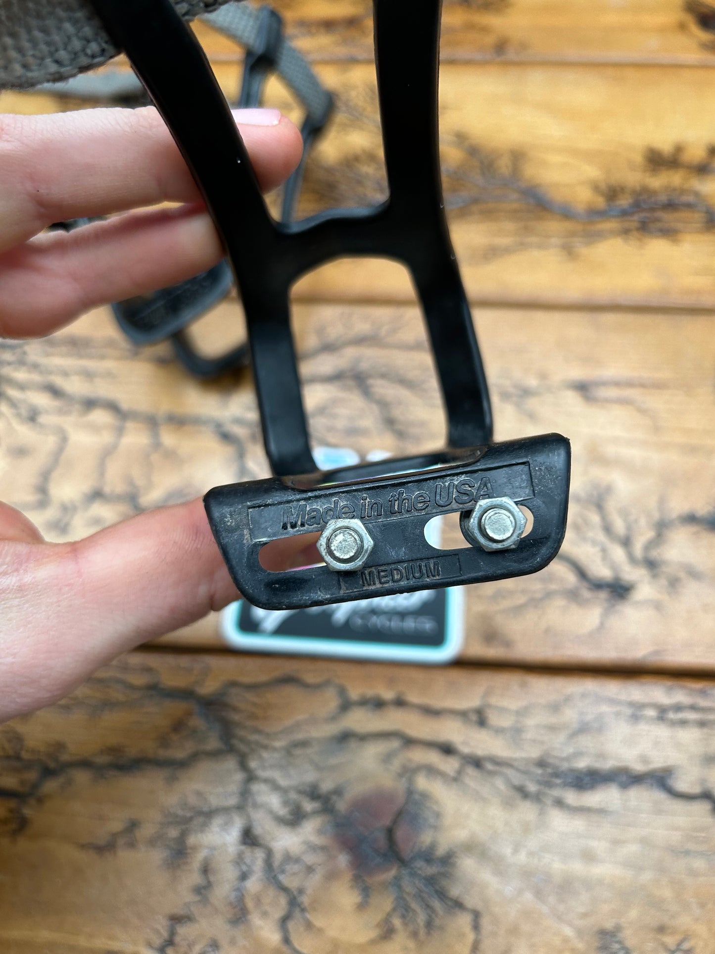 Specialized Medium Plastic Toe Cages and Toe Straps